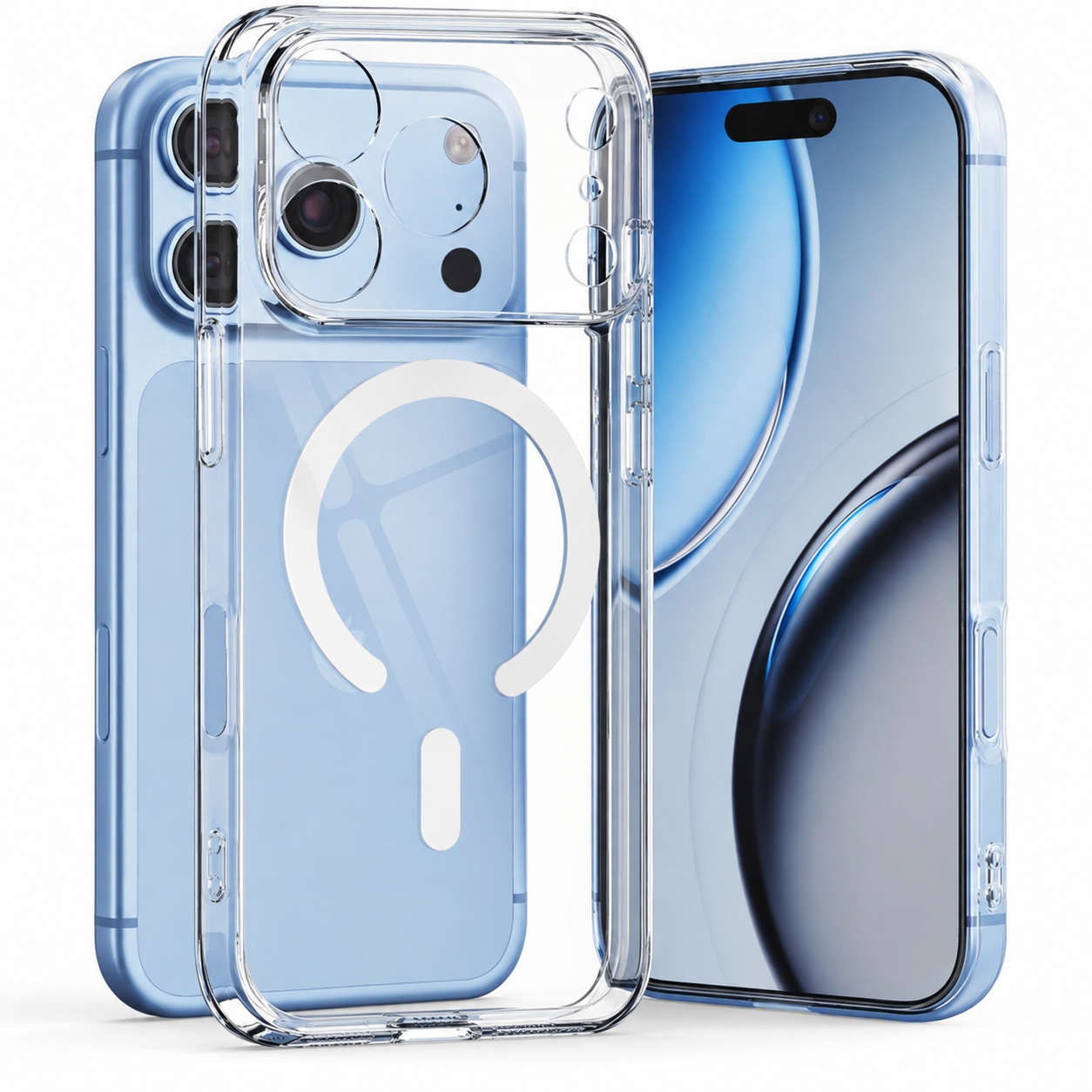 Apple iPhone 17 Pro Max/18 Pro Max Tech-Protect FlexAir Magsafe Hátlap - Á