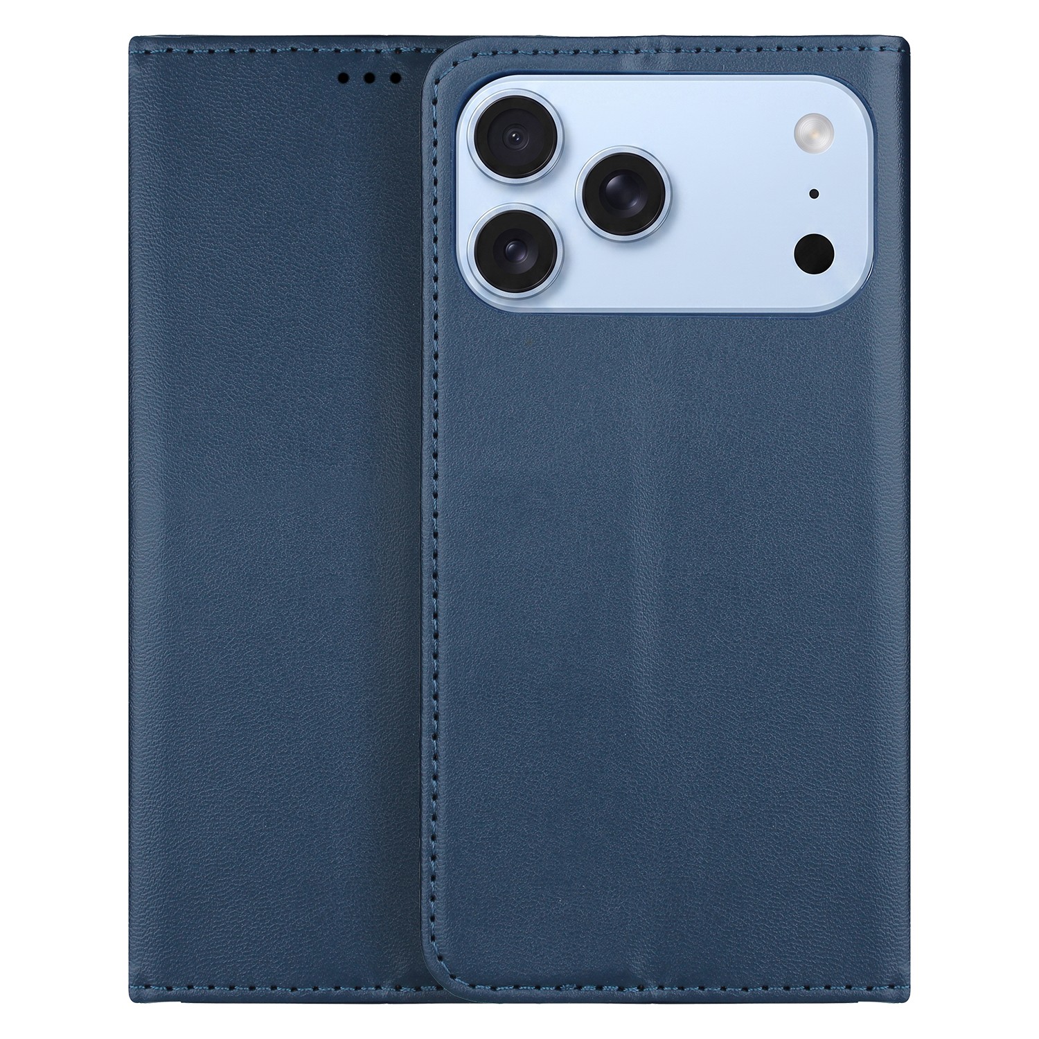 Apple iPhone 17 Pro Max/18 Pro Max Smart Magnetic Könyvtok - Sötétkék