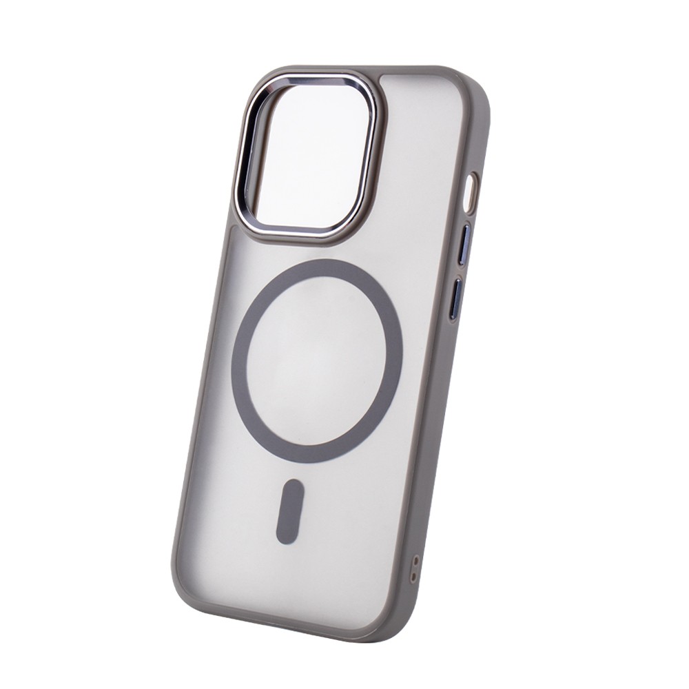 Apple iPhone 17 Pro Max/18 Pro Max Frozen Magsafe Hátlap - Szürke