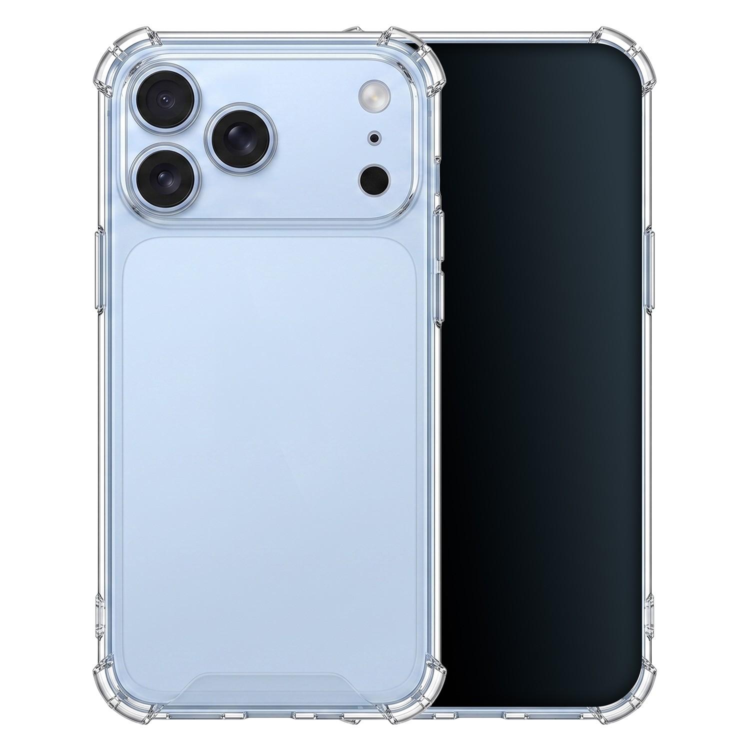 Apple iPhone 17 Pro Max/18 Pro Max Anti Shock 1.5mm Szilikon Hátlap - Átlá