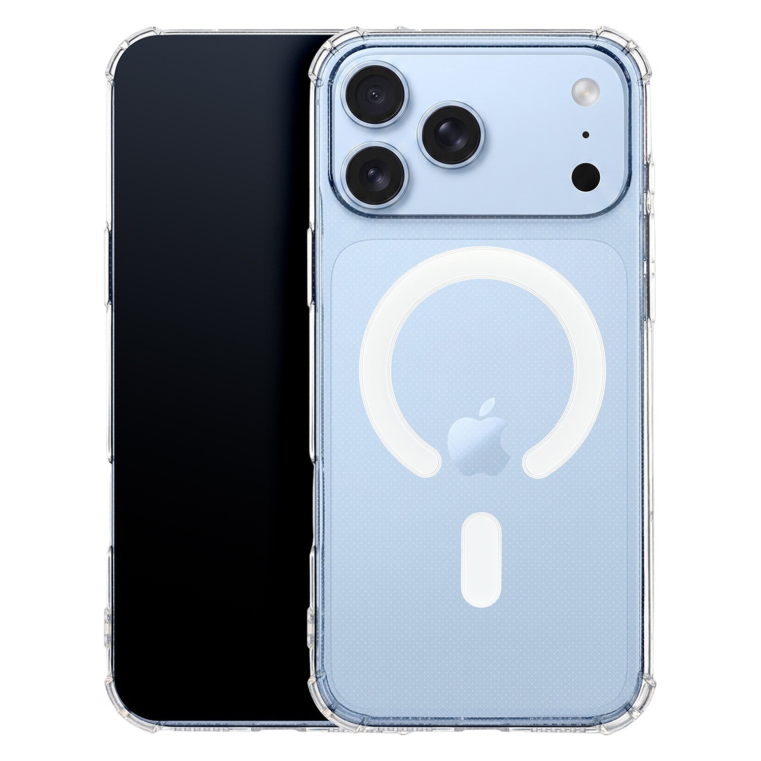 Apple iPhone 17 Pro/18 Pro Anti Shock Magsafe Hátlap - Átlátszó