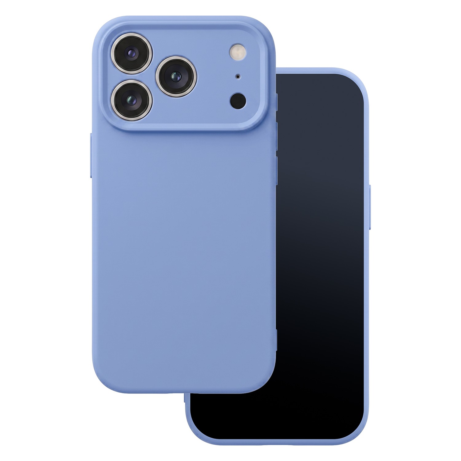 Apple iPhone 17 Pro/18 Pro Silicon Hátlap - Világoskék