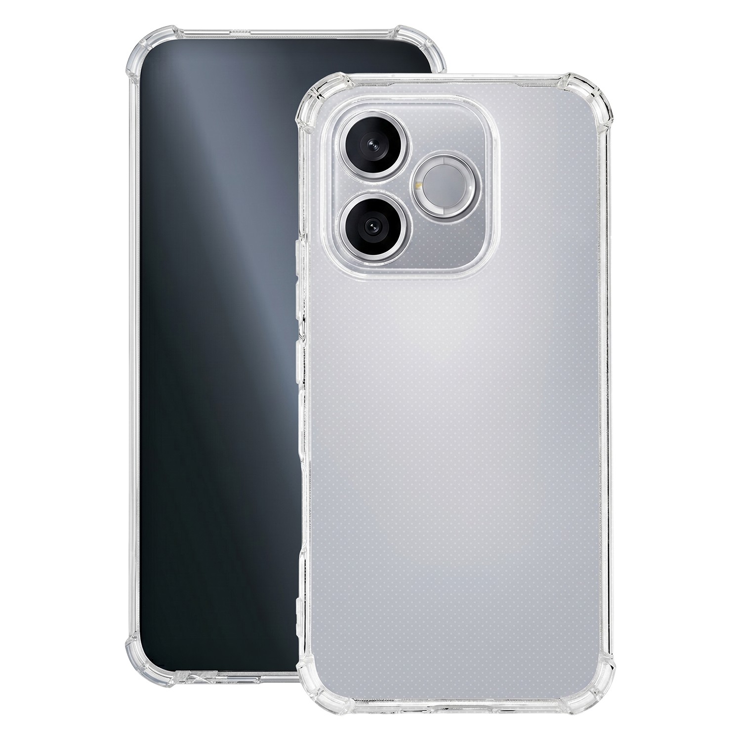 Honor 600 Lite Anti Shock 1.5mm Szilikon Hátlap - Átlátszó