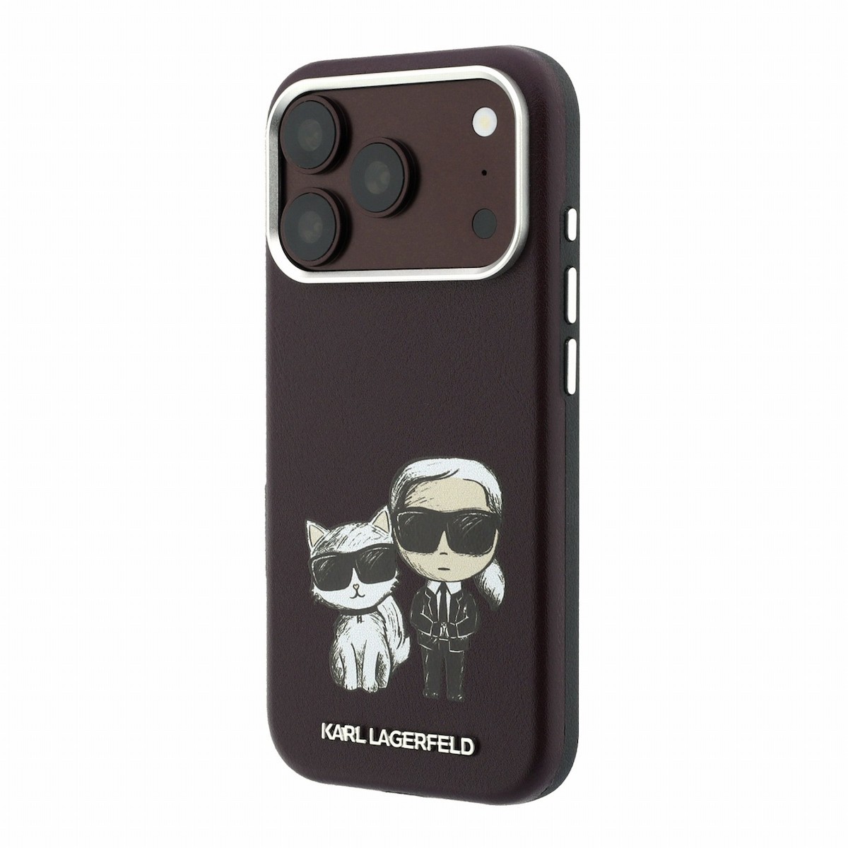 Apple iPhone 17 Pro/18 Pro KARL LAGERFELD KLHMP18L6PWKCIDR Magsafe Hátlap
