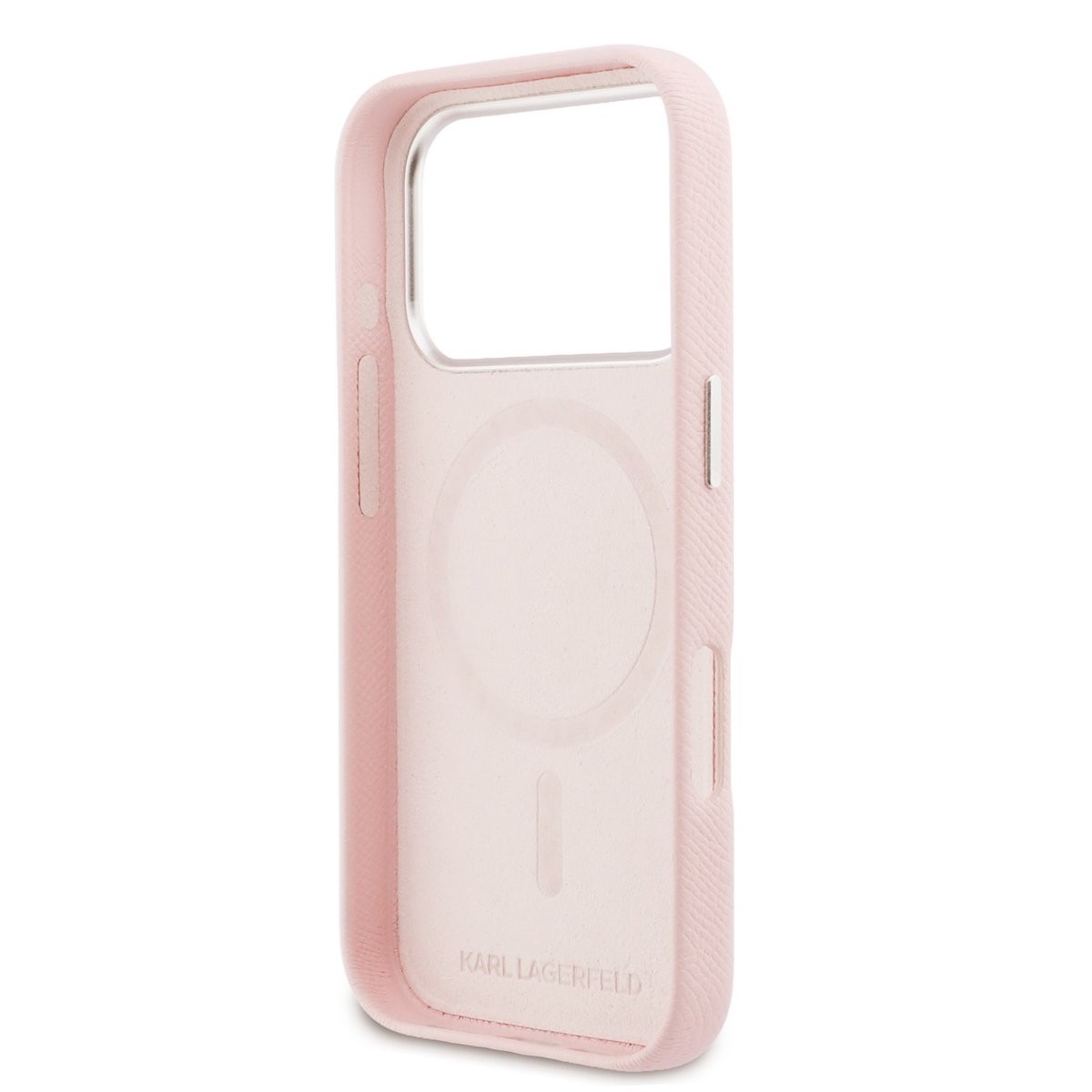 Apple iPhone 17 KARL LAGERFELD KLHCP17S6PFKCLP MagSafe Hátlap - Rózsaszín