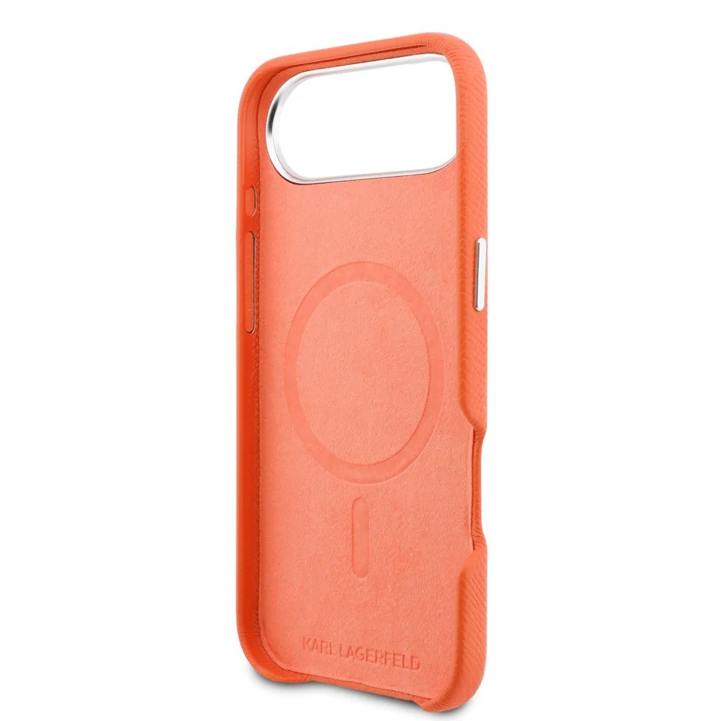 Apple iPhone 17 Air KARL LAGERFELD KLHCP17M6PFKCLO MagSafe Hátlap - Naranc