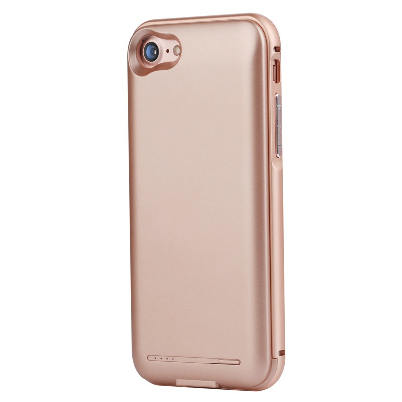 Benks Apple iPhone 7 Traveler 2800 mAh Powerhátlap - Rose Gold
