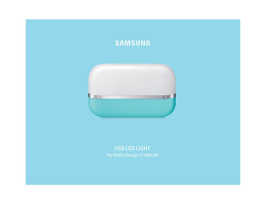 Samsung ET-LA510BLEGWW USB LED Light Head Lámpa - Kék