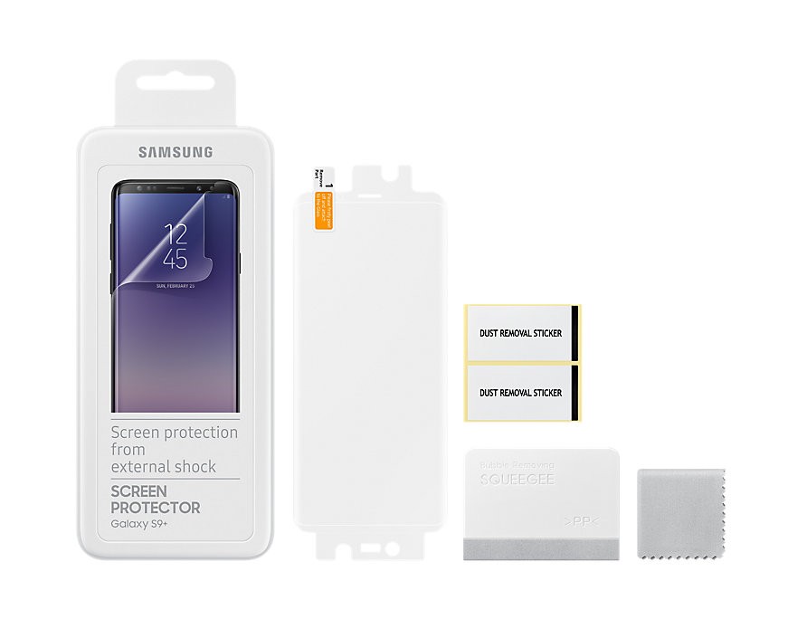 Samsung ET-FG965CTEGWW S9 Plus Gyári 3D Kijelzővédő Fólia 2 Darabos - Átlá