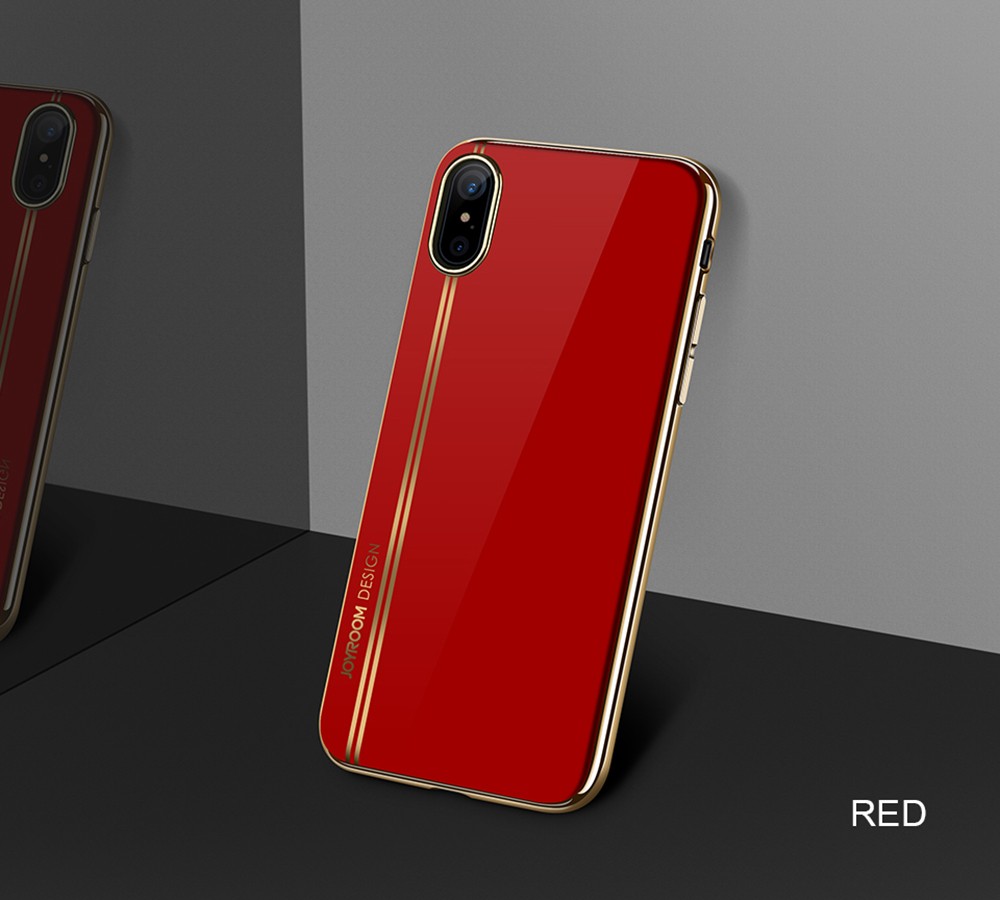 Apple iPhone X JOYROOM JR-BP373 Gorgeus TPU - Piros