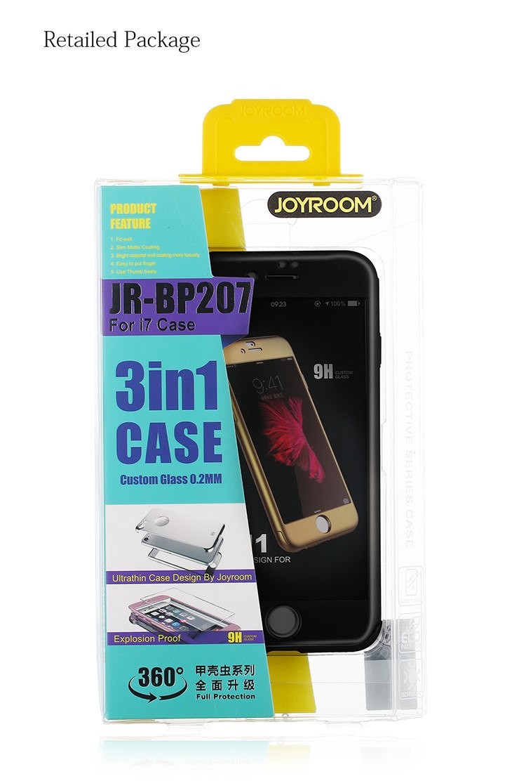 Apple iPhone 7/8 Plus JOYROOM JR-BP210 360 Hátlap - Piros
