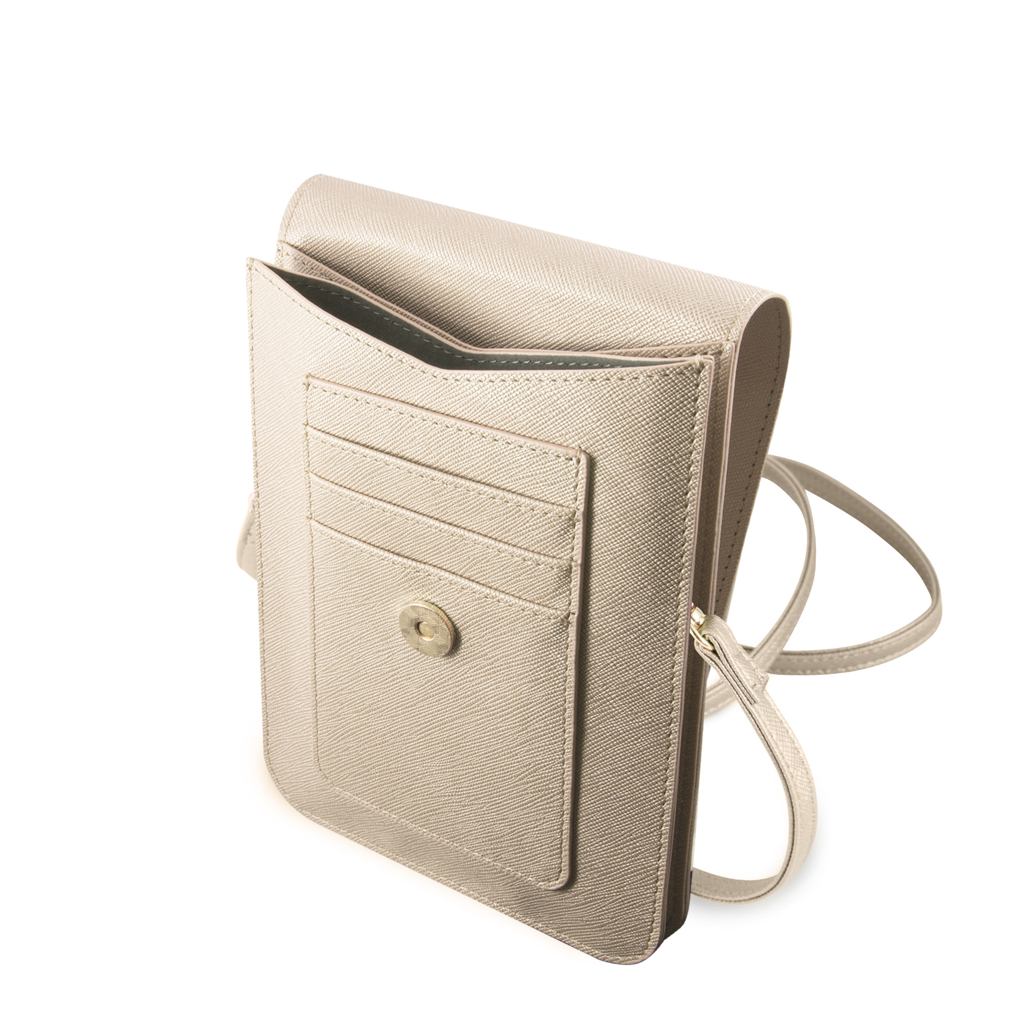 Guess 7 colos Wallet táska- Arany - Saffiano Bőr- 