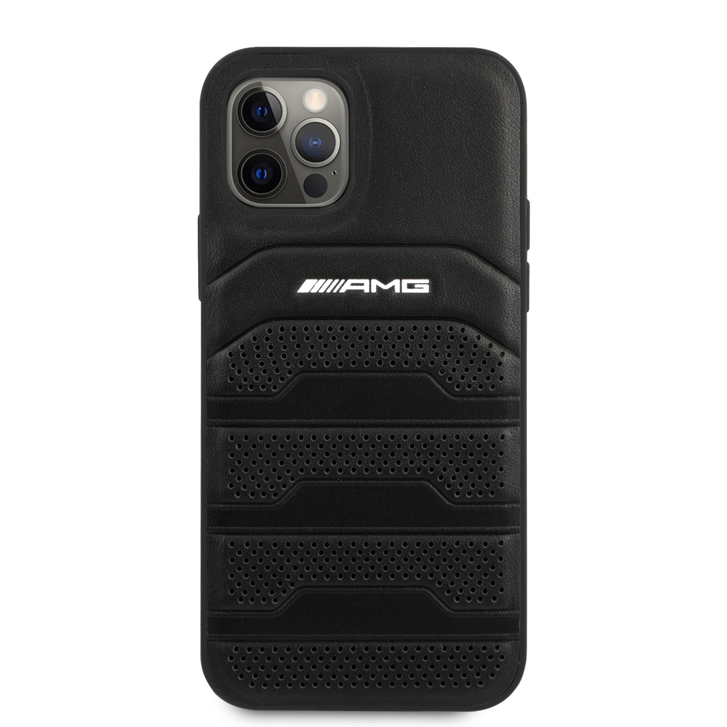 AMG iPhone 12 - 12 Pro hátlaptok - Fekete - Perfor