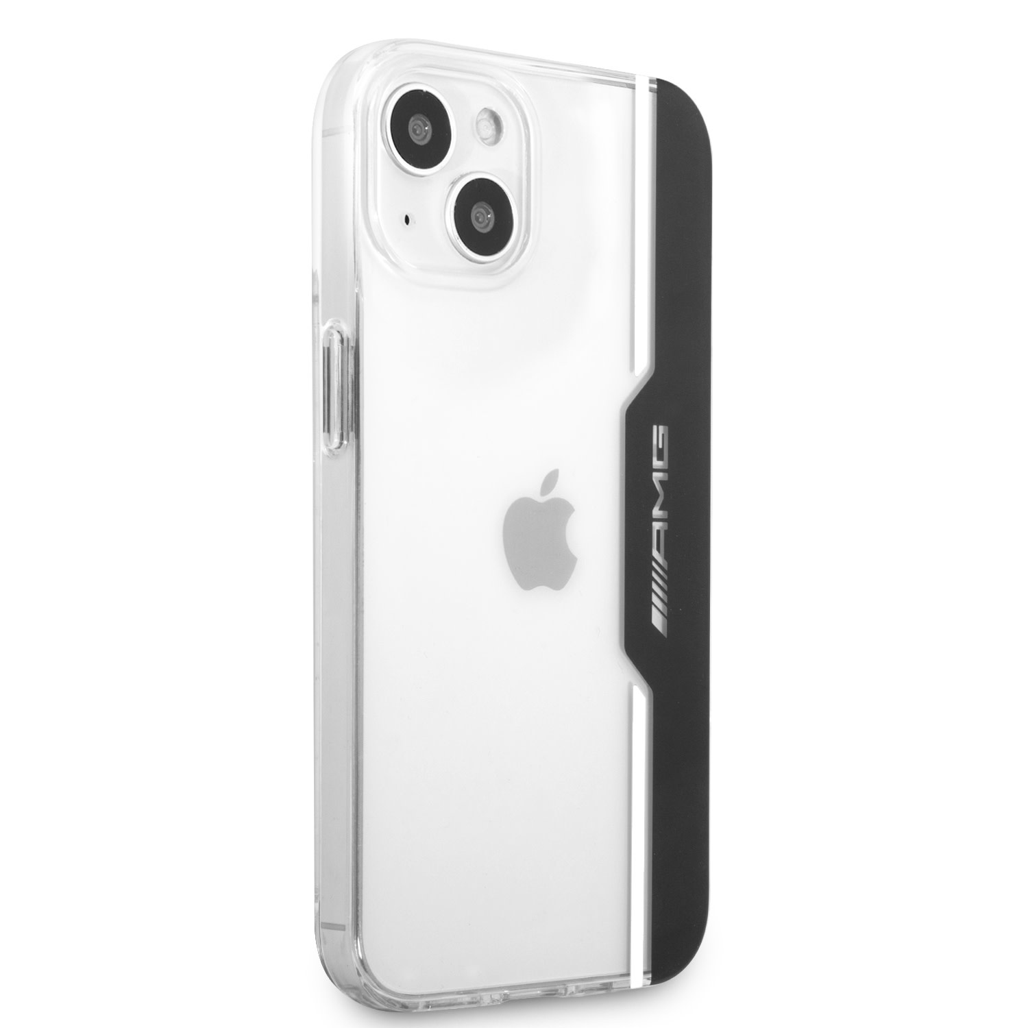 AMG hátlaptok iPhone 13 - Electroplated Black & Wh