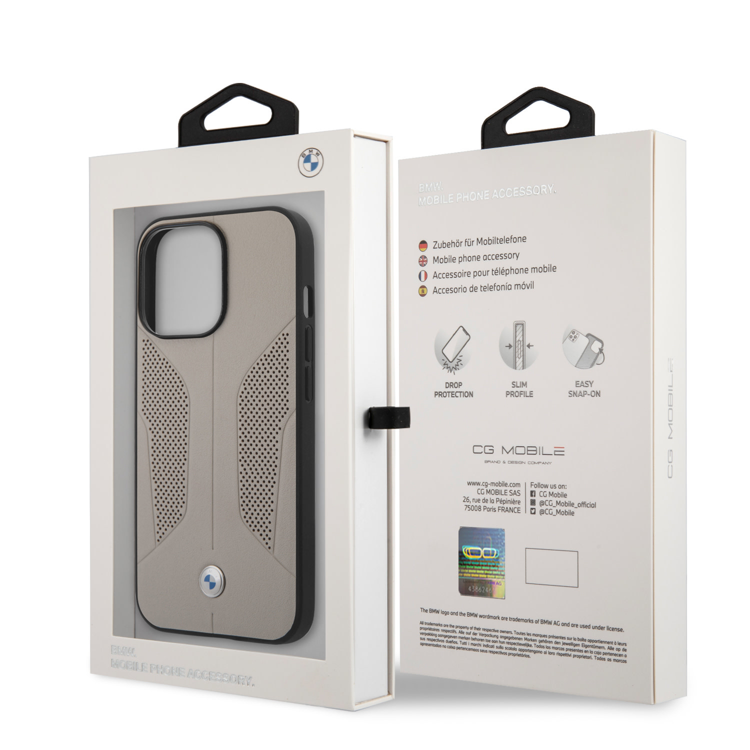 BMW hátlaptok iPhone 13 Pro - Perforated Sides - S