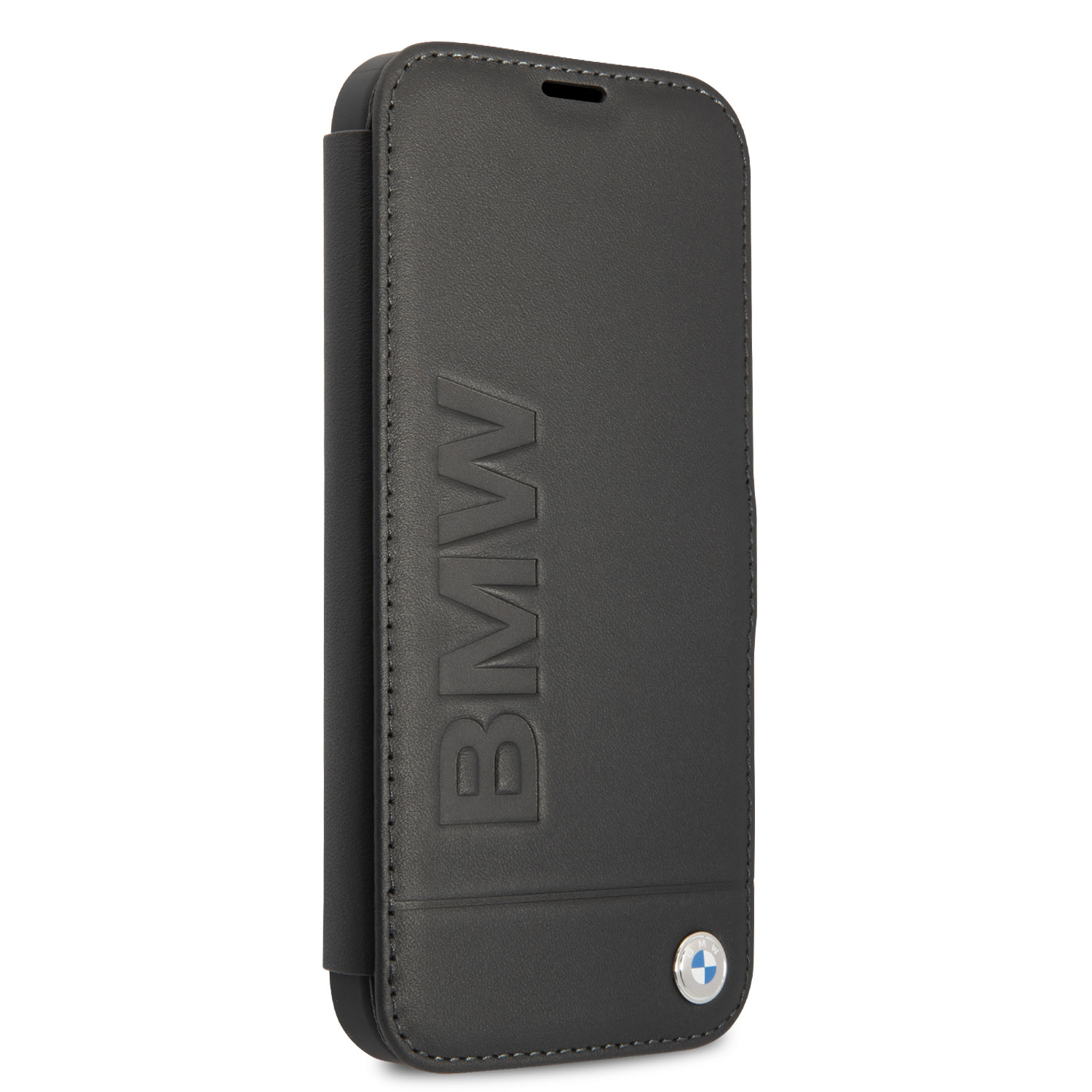BMW könyvtok iPhone 13 Pro Max - Hot Stamp - Feket