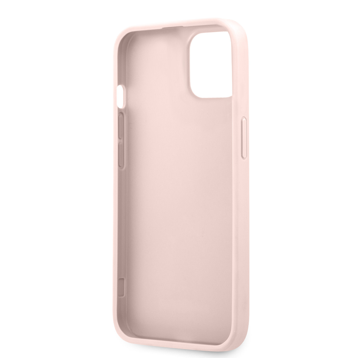Guess iPhone 13 hátlaptok - 4G - Pink csíkos