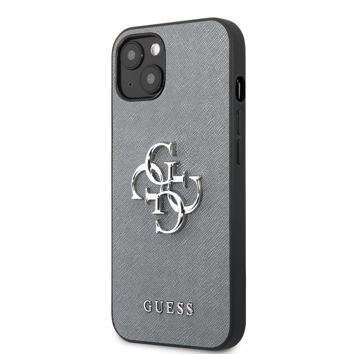 Guess iPhone 13 Mini hátlaptok- Big 4G Logo - Szür