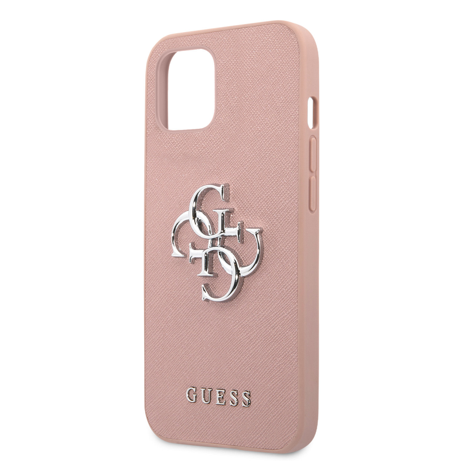 Guess iPhone 13 hátlaptok - Big 4G Logo - Pink