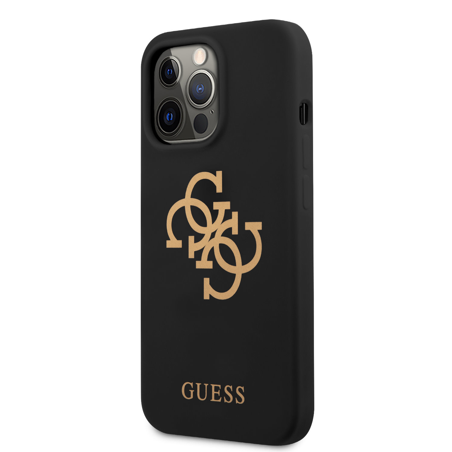 Guess iPhone 13 Pro Max hátlaptok- Arany 4G Logo -