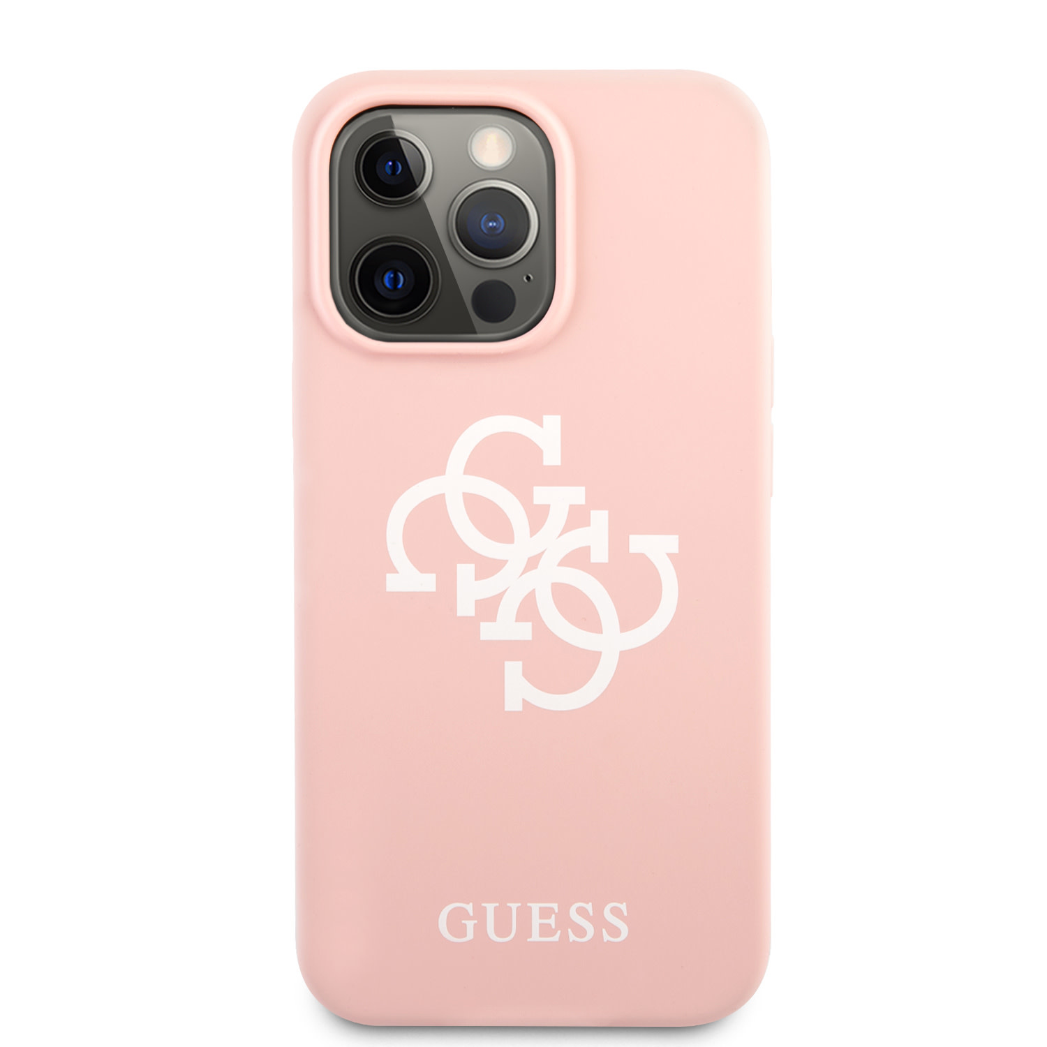 Guess iPhone 13 Pro hátlaptok - Fehér 4G Logo - Pi