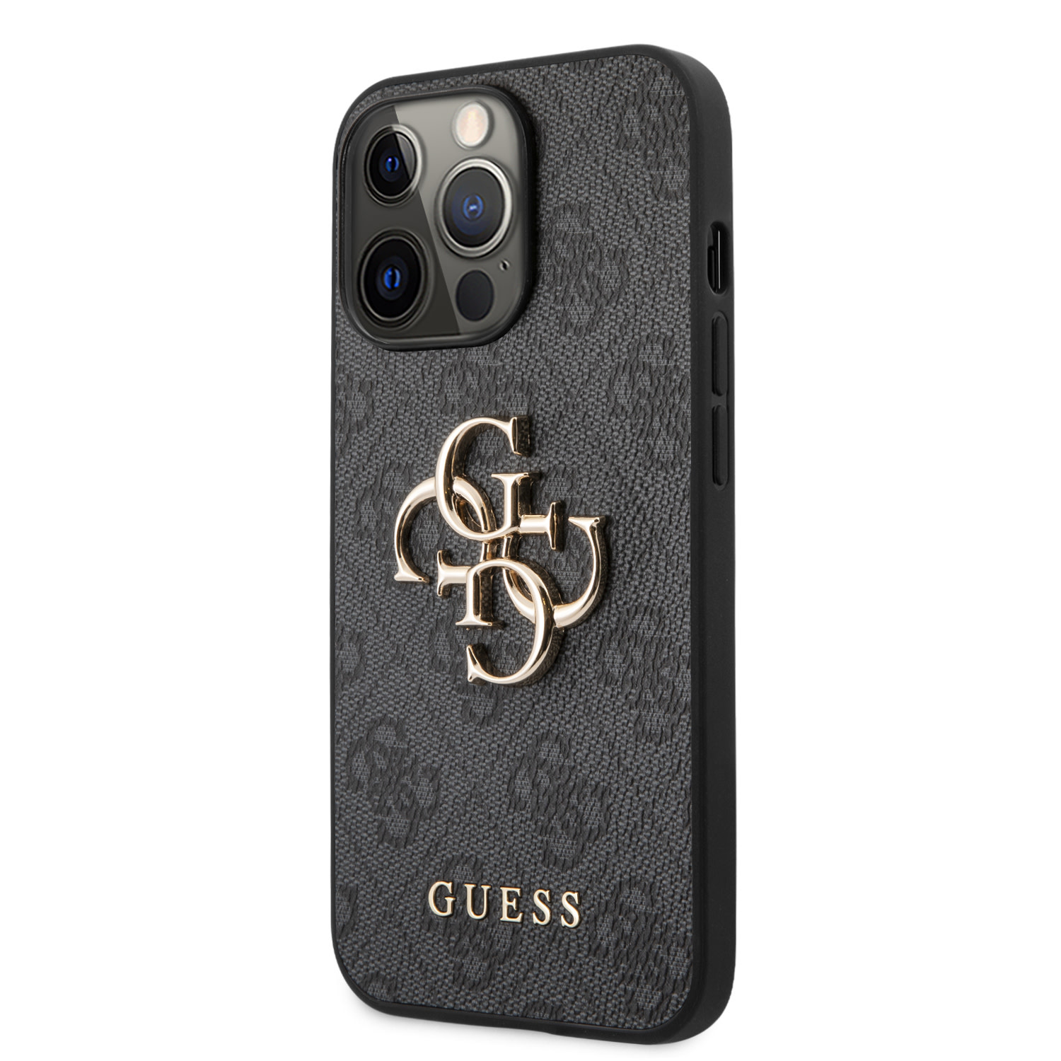 Guess iPhone 13 Pro hátlaptok - Arany 4G Logo - Sz