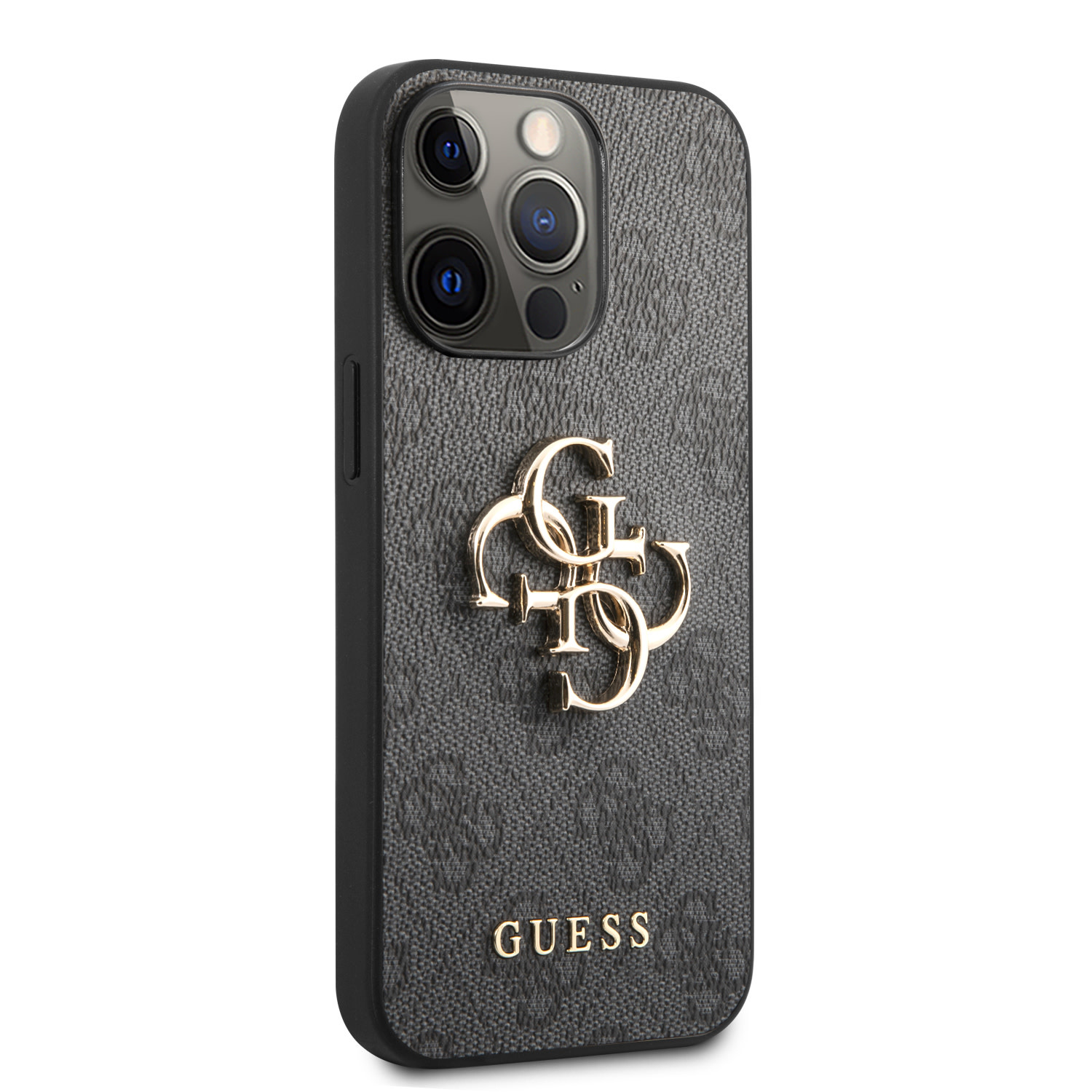 Guess iPhone 13 Pro hátlaptok - Arany 4G Logo - Sz