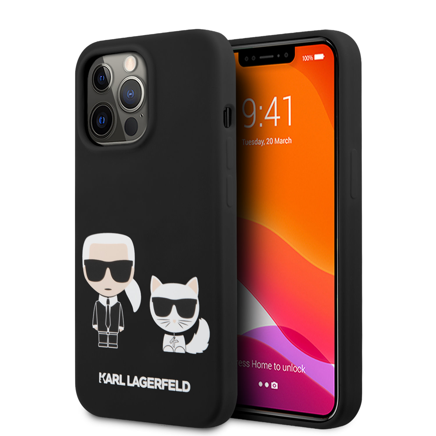 Karl Lagerfeld iPhone 13 Pro TPU hátlaptok - Karl