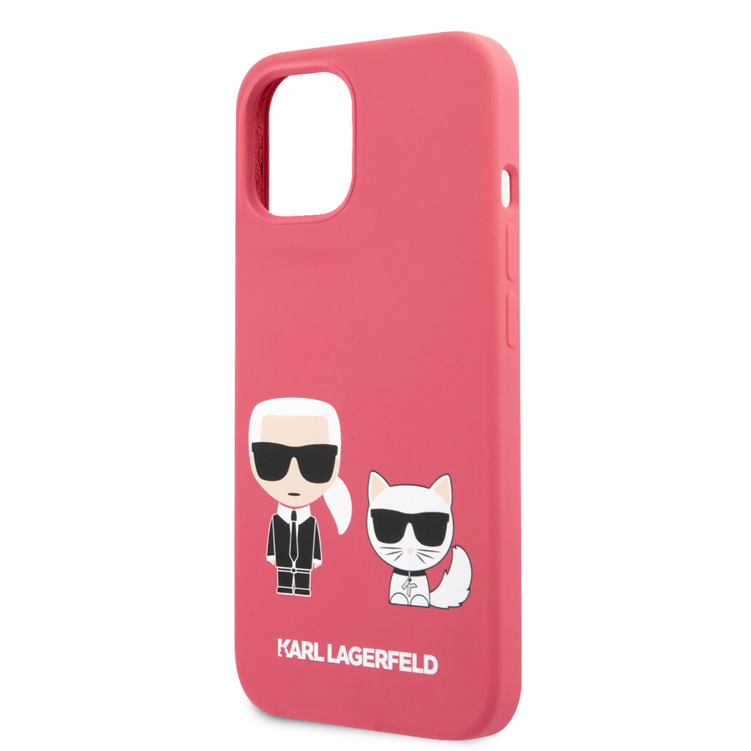 Karl Lagerfeld iPhone 13 Mini hátlaptok - Fushia