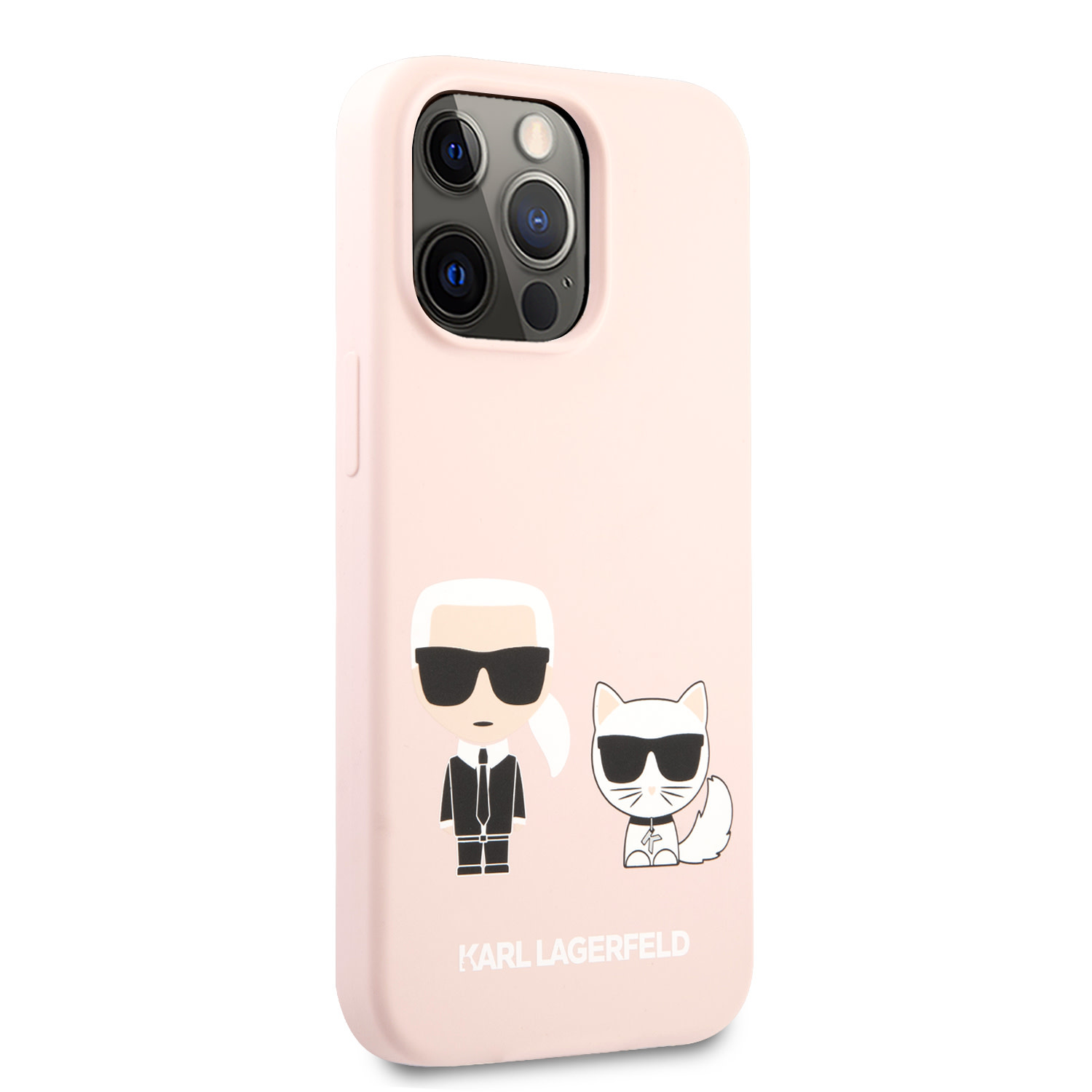 Karl Lagerfeld iPhone 13 Pro Max hátlaptok - Pink 