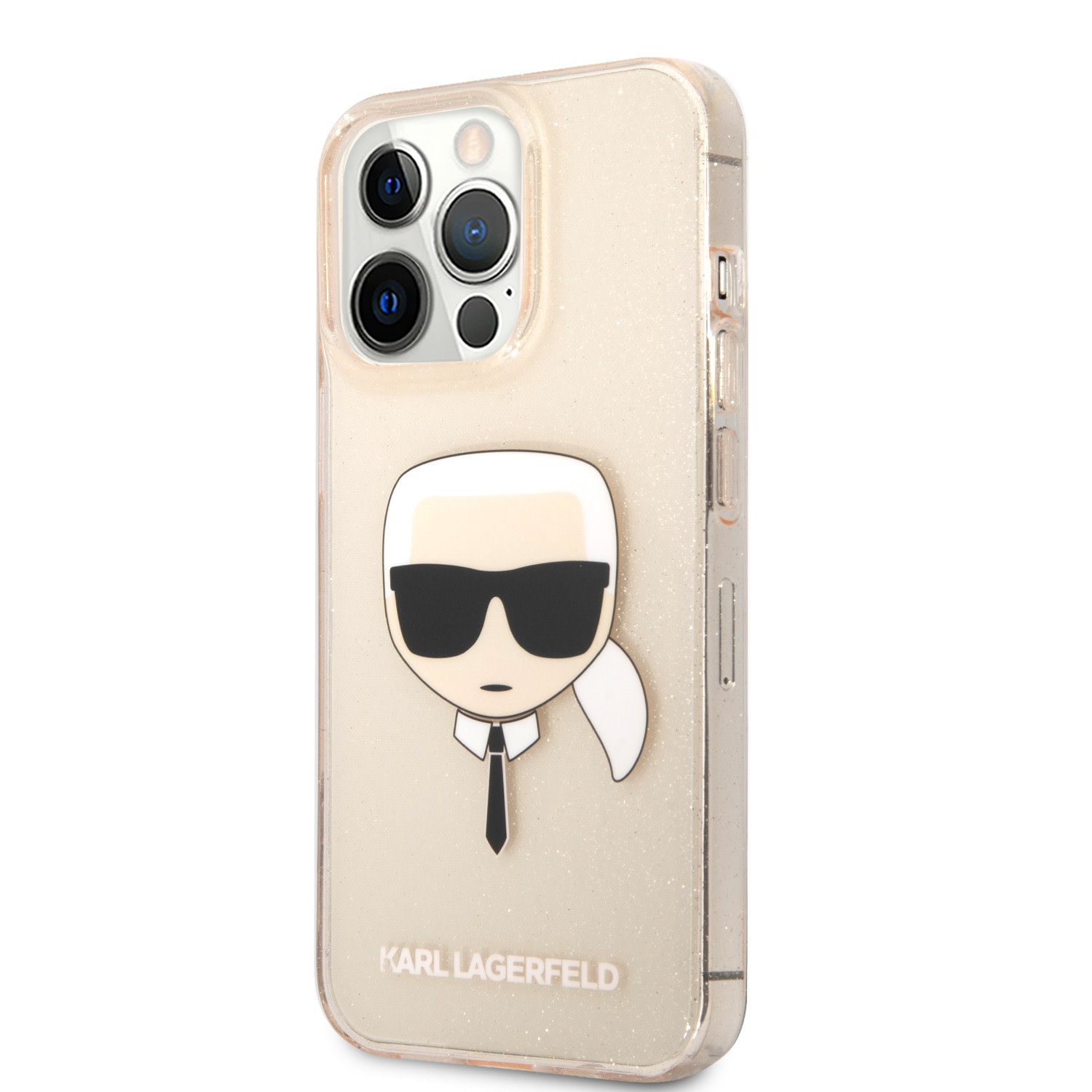 Karl Lagerfeld iPhone 13 Pro hátlaptok - Glitter -