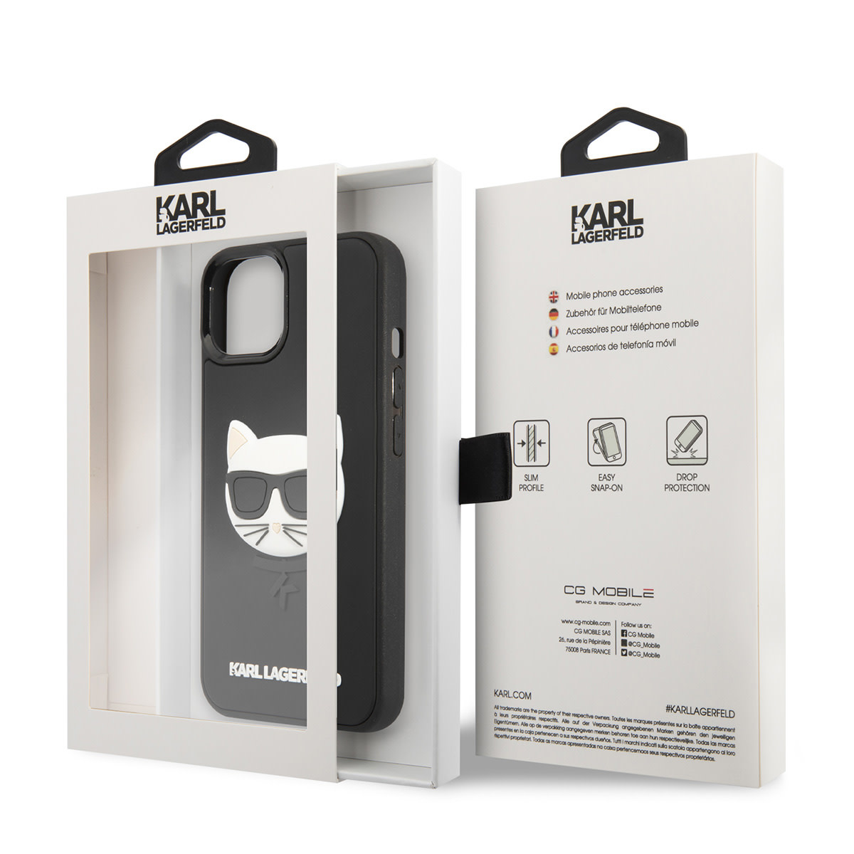 Karl Lagerfeld iPhone 13 Mini Hardcase Backcover -