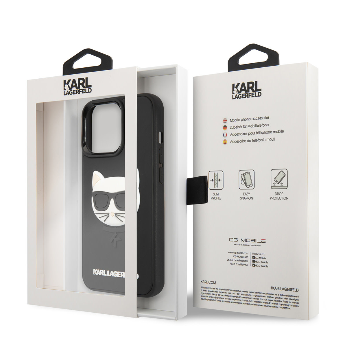 Karl Lagerfeld iPhone 13 Pro Hardcase Backcover -