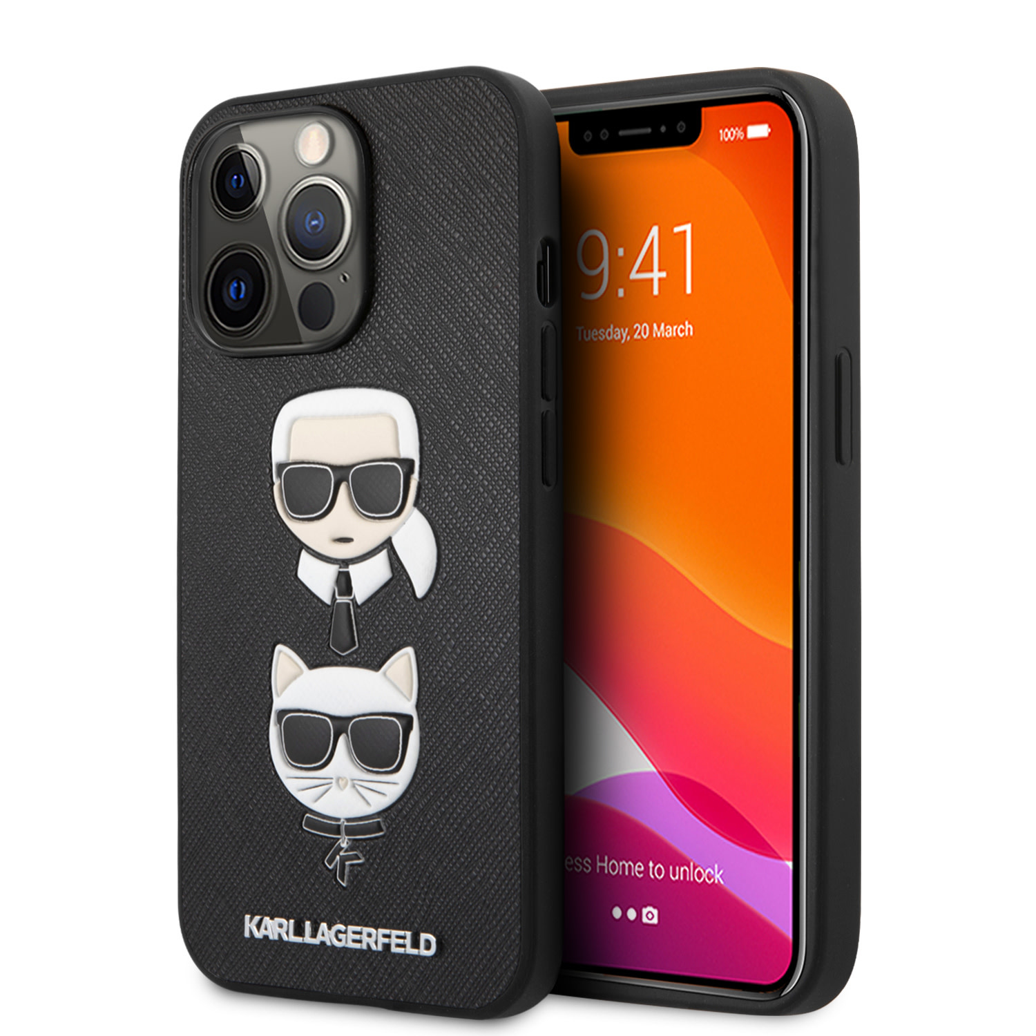 Karl Lagerfeld iPhone 13 Pro hátlaptok - Karl & Ch