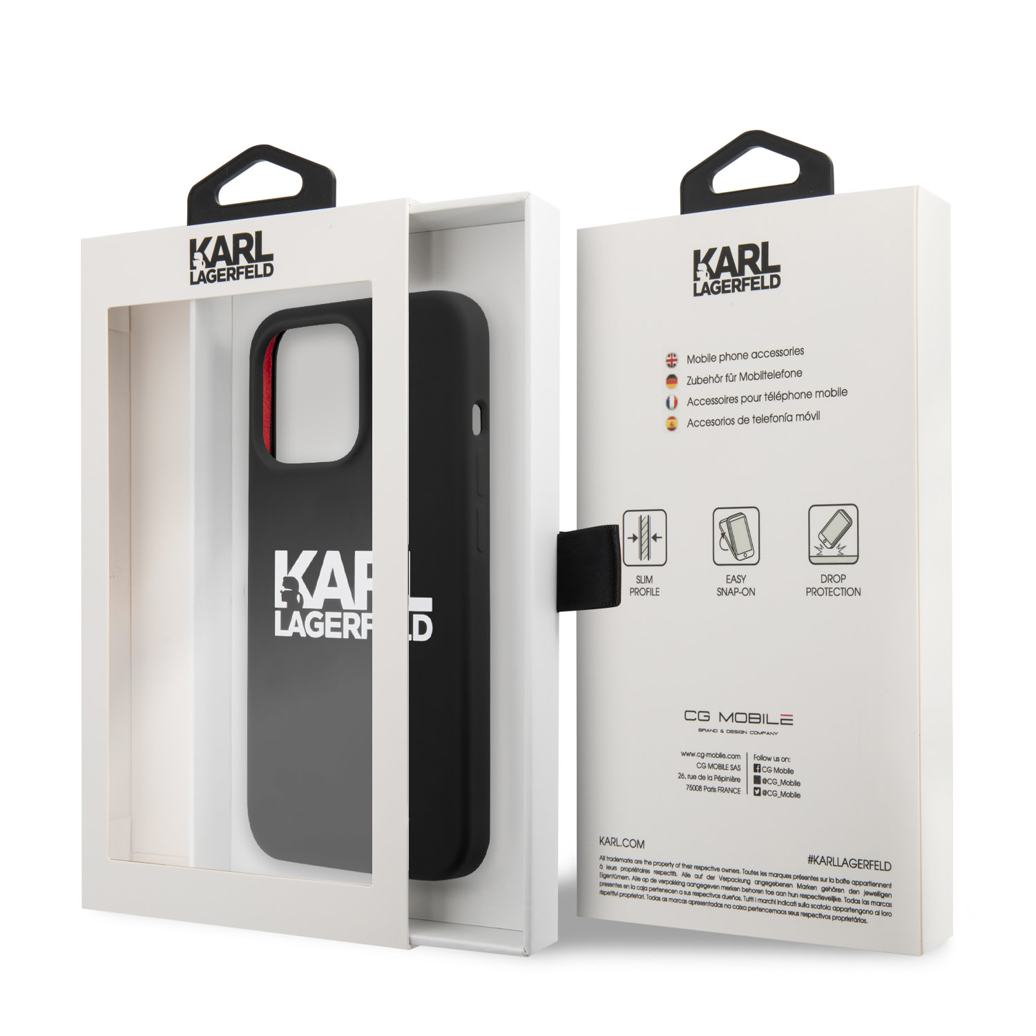 Karl Lagerfeld iPhone 13 Pro hátlaptok - Stack Log