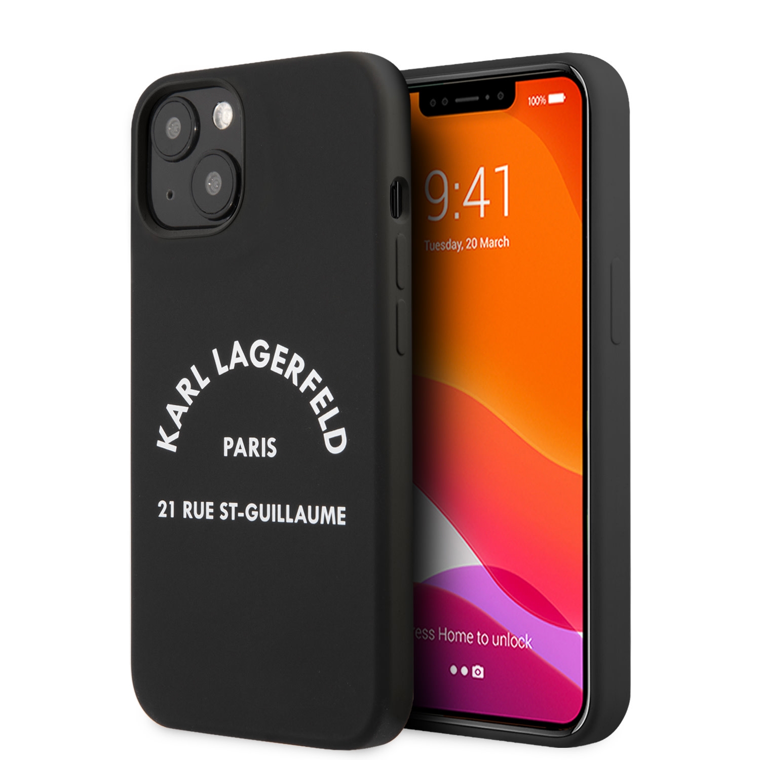 Karl Lagerfeld iPhone 13 Mini hátlaptok - RSG Whit