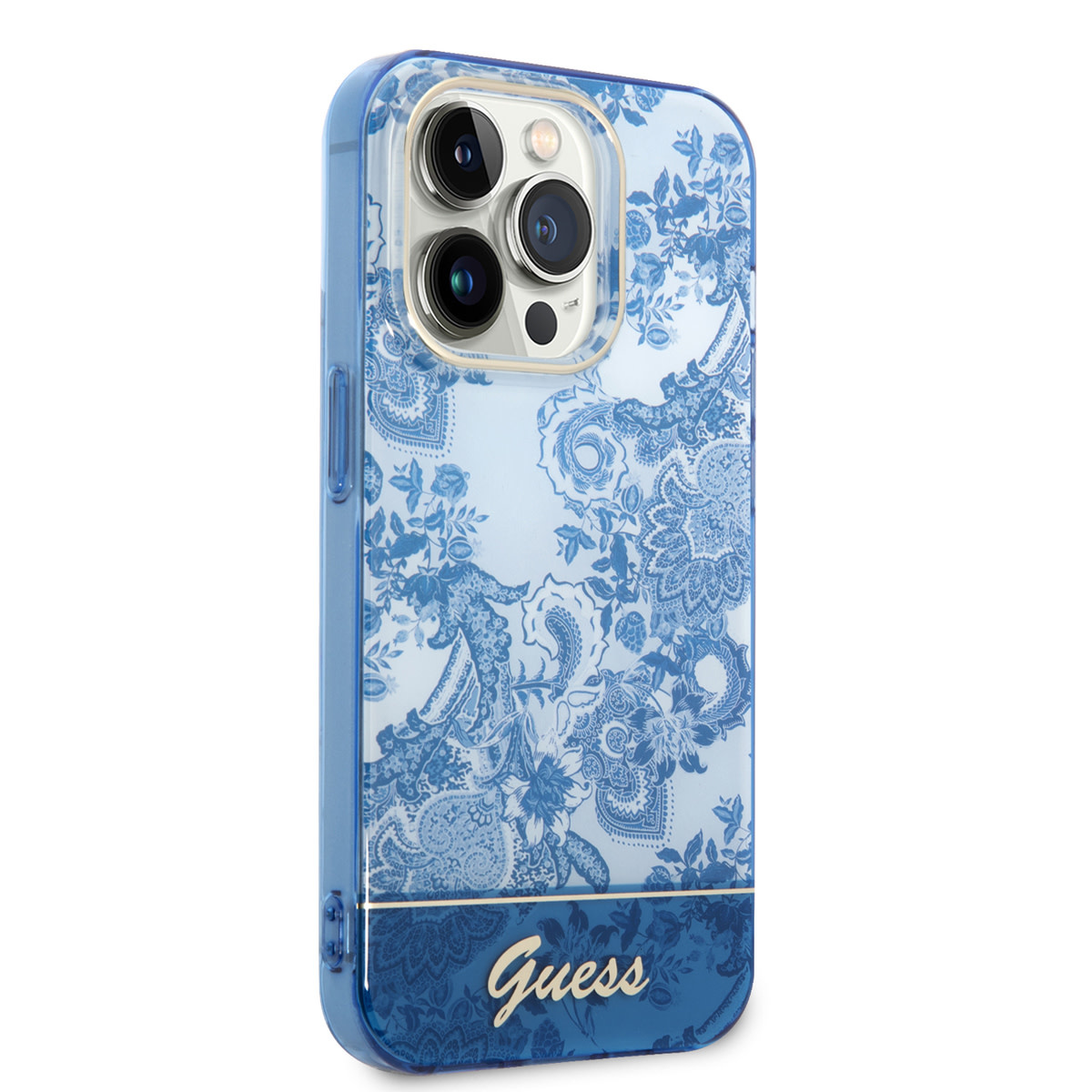 Guess iPhone 14 Pro Hardcase Backcover - Porcelain