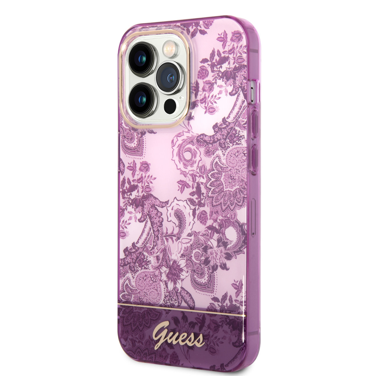 Guess iPhone 14 Pro Hardcase Backcover - Porcelain