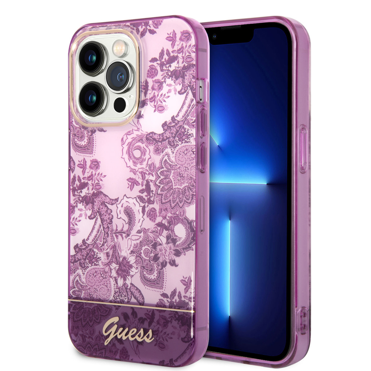 Guess iPhone 14 Pro Max Hardcase Backcover - Porce