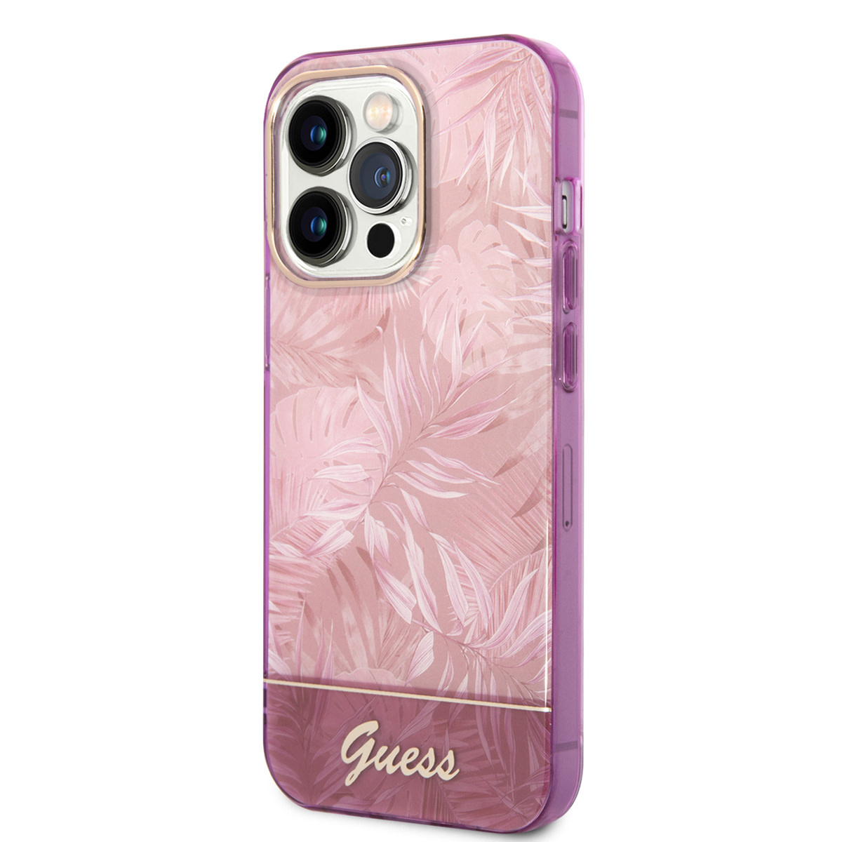 Guess iPhone 14 Pro Hardcase Backcover - Jungle Co