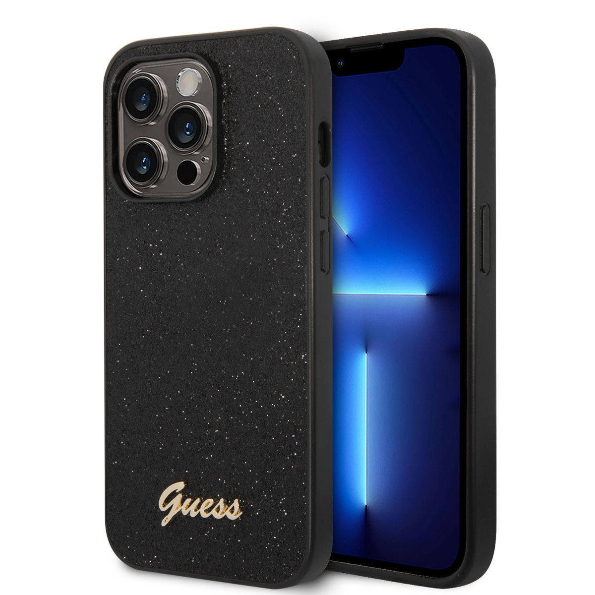 Guess iPhone 14 Pro Hardcase Backcover - Glitter S