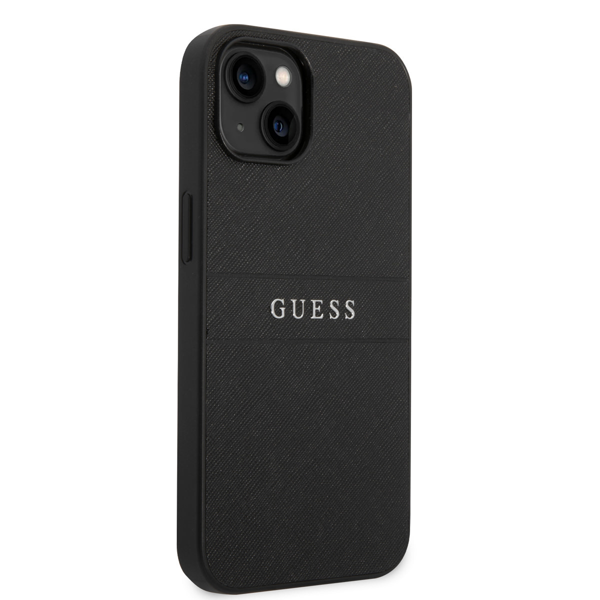Guess iPhone 14 Hardcase Backcover - Saffiano - Bl