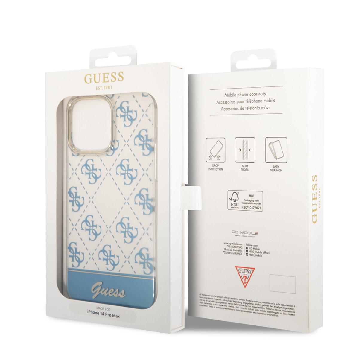 Guess iPhone 14 Pro Max Hardcase Backcover - 4G Pa