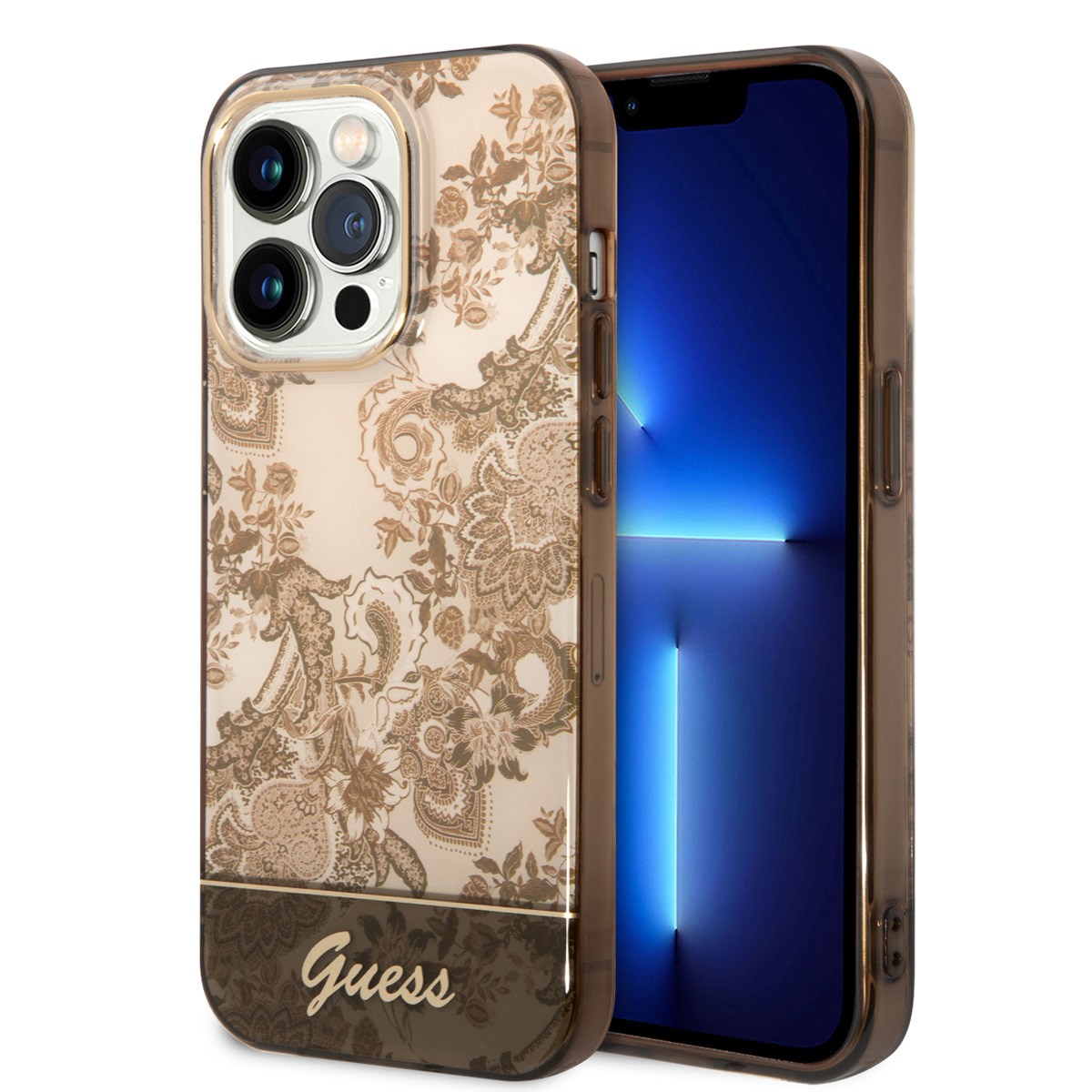 Guess iPhone 14 Pro Hardcase Backcover - Porcelain
