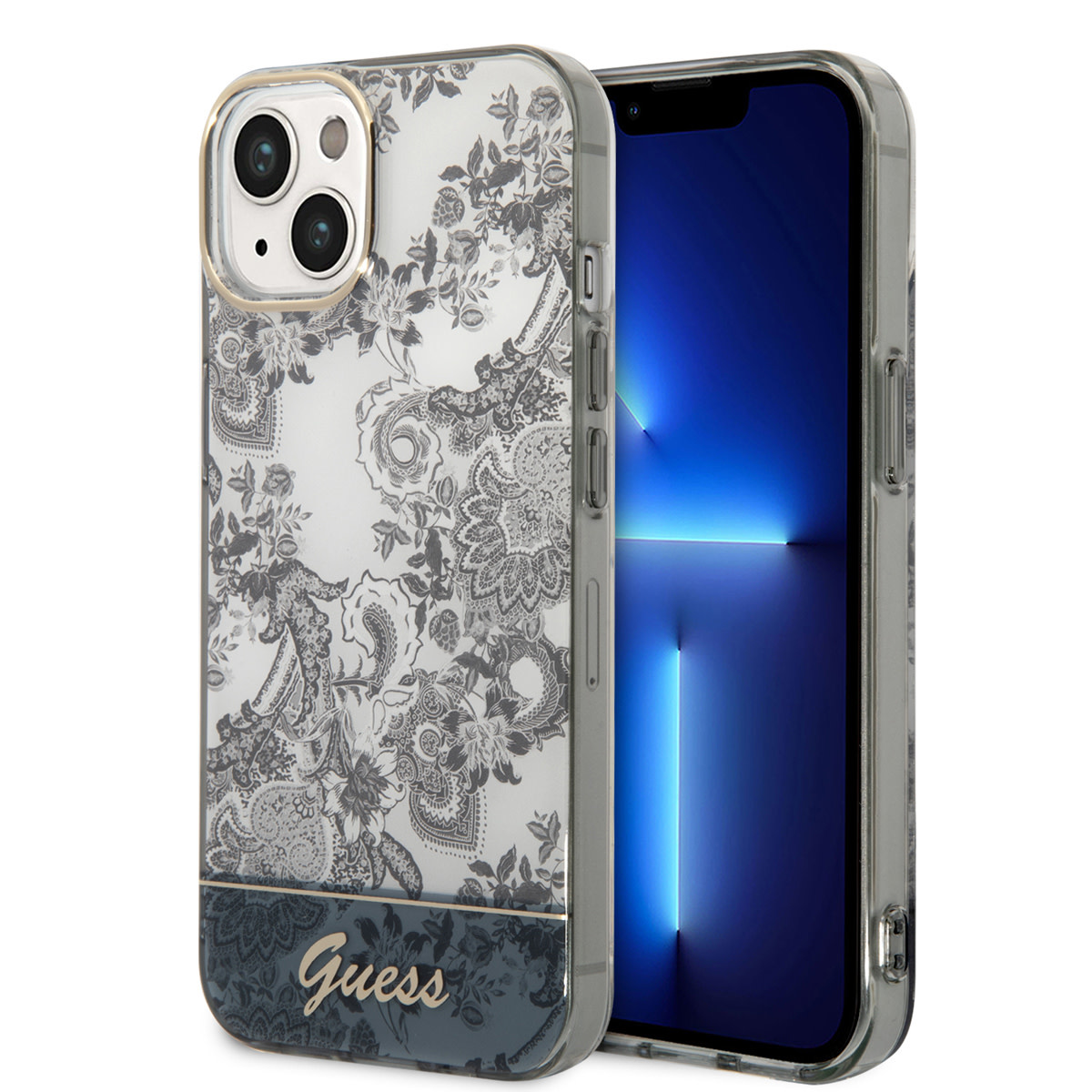 Guess iPhone 14 Plus Hardcase Backcover - Porcelai