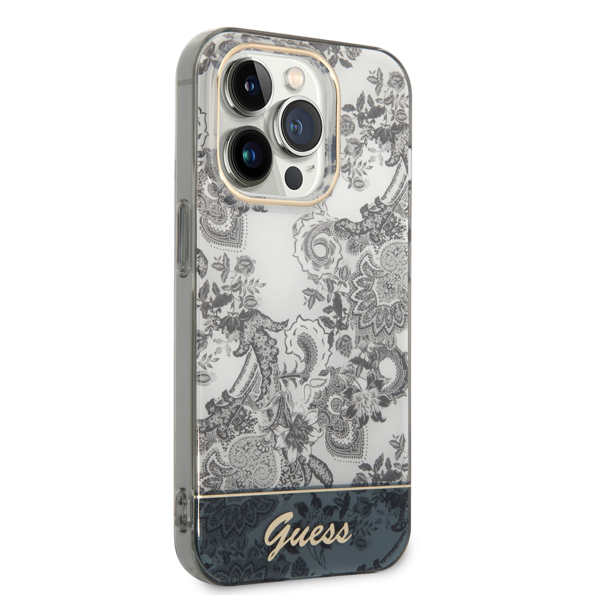 Guess iPhone 14 Pro Hardcase Backcover - Porcelain