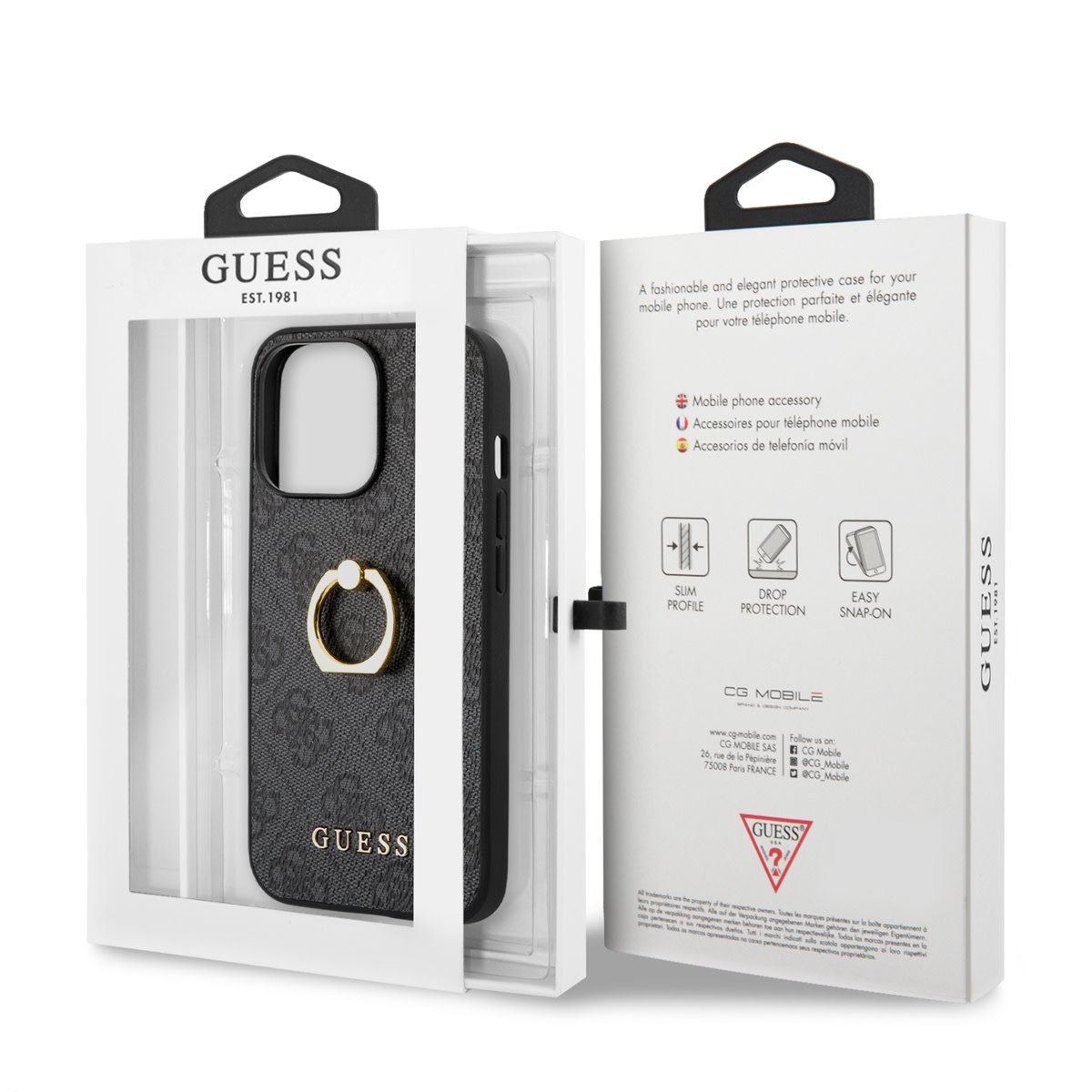Guess iPhone 14 Pro Hardcase Backcover - 4G - With
