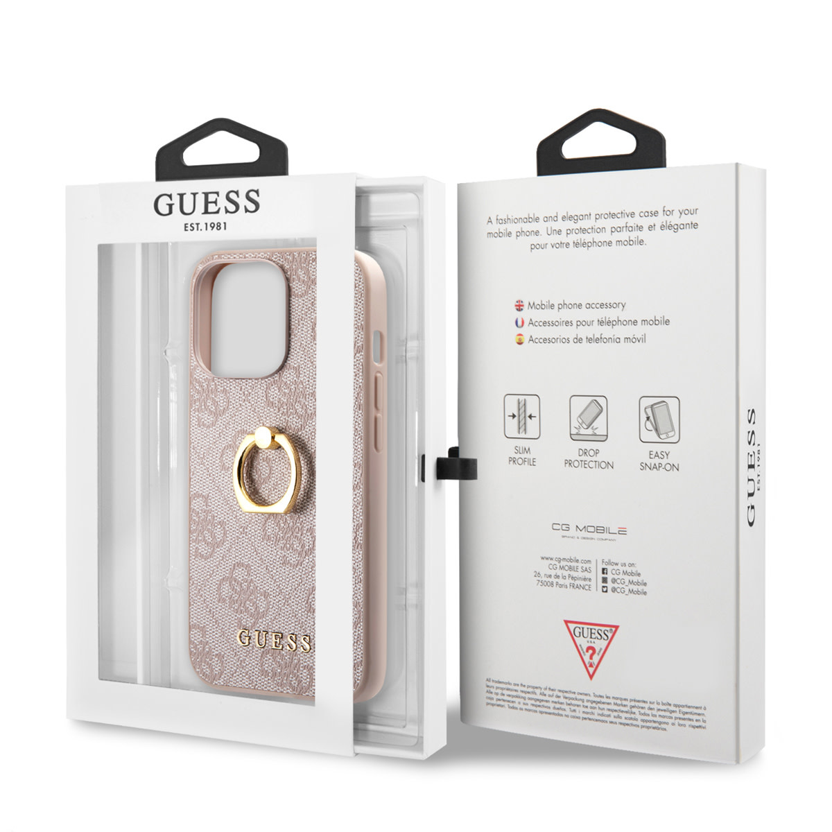 Guess iPhone 14 Pro Hardcase Backcover - 4G - With