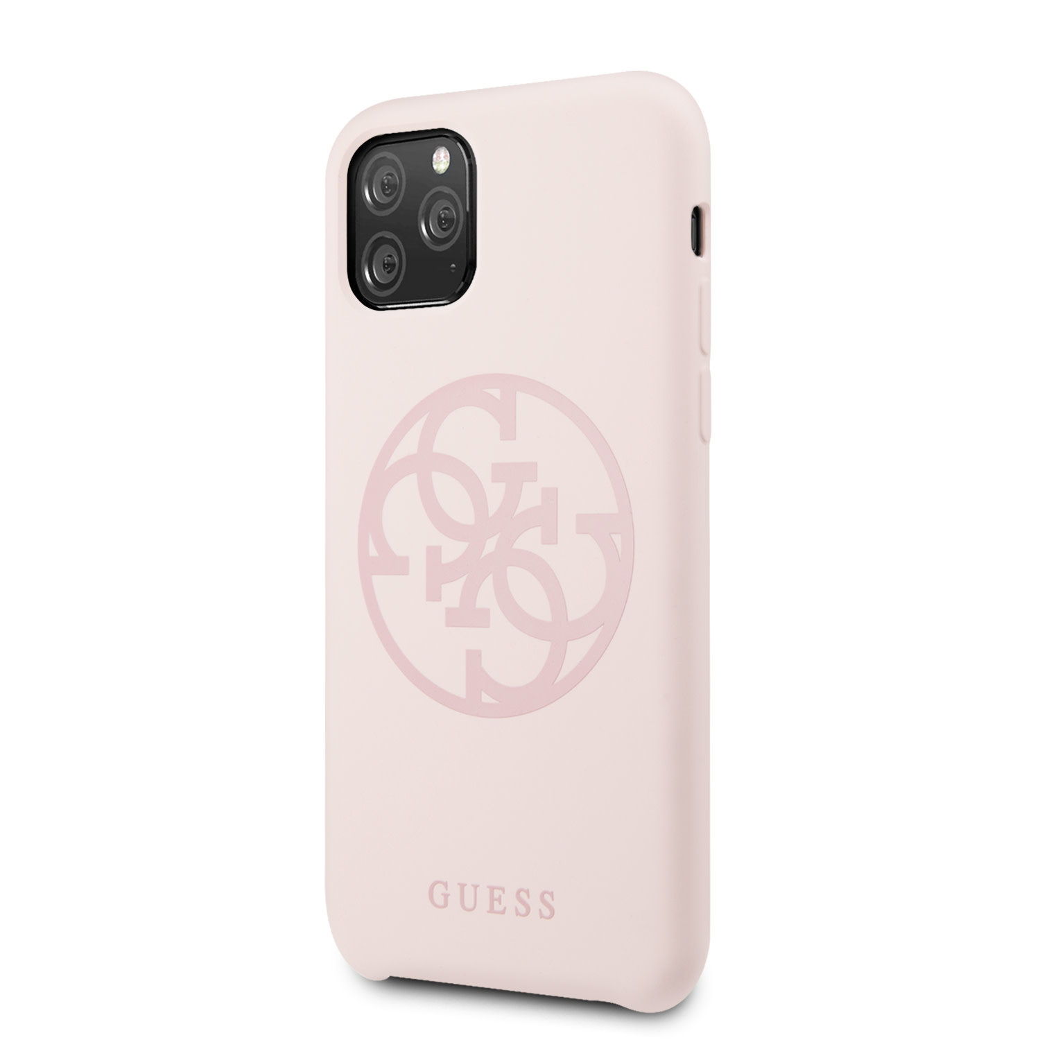 Apple iPhone 11 Pro Guess hátlaptok Pink Logo