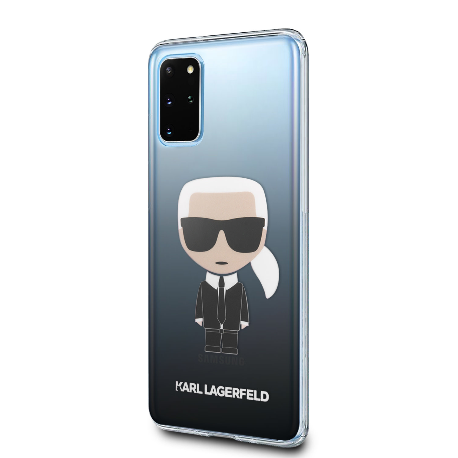 Karl Lagerfeld Samsung Galaxy S20 Plus Fekete hátl